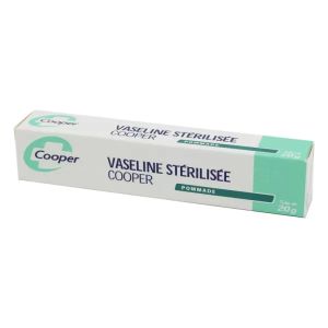 Cooper Vaseline Stérilisée, Pommade Dermique - Tube De 20 g - Pharmacie Agnès Praden à Alès
