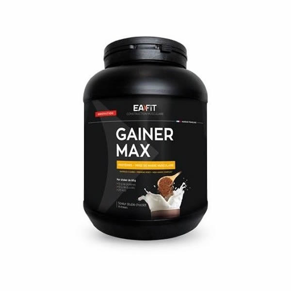 Eafit gainer max double chocolat 2.9kg - Pharmacie Agnès Praden à Alès