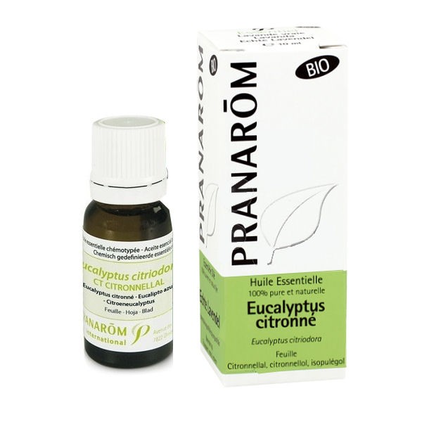 Pranarôm Huile Essentielle Bio Eucalyptus Citronnée 10ml - Pharmacie Agnès Praden à Alès