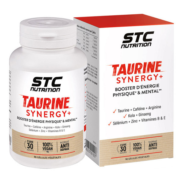STC Nutrition Taurine Synergy+ 90 gélules végétales - Pharmacie Agnès Praden à Alès