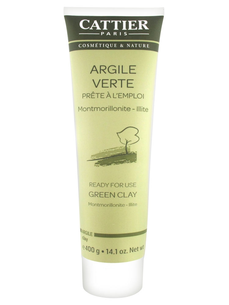 Cattier Argile Verte Prête à l'Emploi 400 g - Pharmacie Agnès Praden à Alès