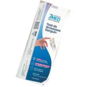 Laboratoire 7MED Test de Grossesse Sanguin - 1 Autotest - Pharmacie Agnès Praden à Alès