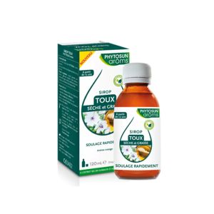 Phytosun Aroms Aroms Sirop Toux Sèche Et Grasse 120ml - Pharmacie Agnès Praden à Alès