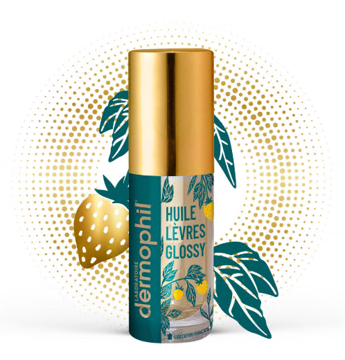 Dermophil Huile à lèvres Glossy 5 ml - Pharmacie Agnès Praden à Alès