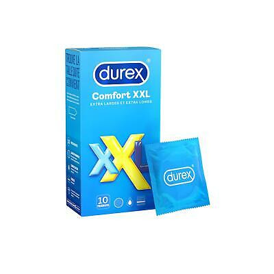 Durex Comfort XXL Extra Larges et Extra Longs 10 Préservatifs - Pharmacie Agnès Praden à Alès
