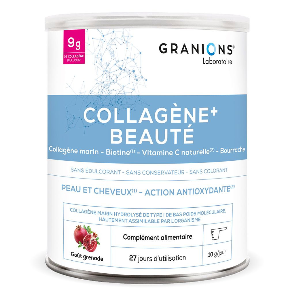 Laboratoire des Granions Collagène+ Beauté 275g - Pharmacie Agnès Praden à Alès
