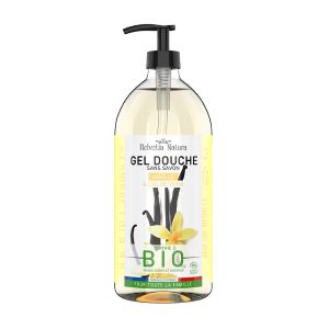 Helvetia Natura Gel Douche Aloe Vera Bio 1L - Pharmacie Agnès Praden à Alès