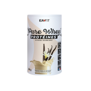 Ea fit Pure Whey Saveur Vanille Intense 360g - Pharmacie Agnès Praden à Alès