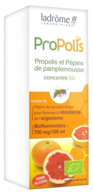 Ladrôme Propolis et Pépins de Pamplemousse Concentré Bio 50 ml - Pharmacie Agnès Praden à Alès