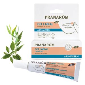 Pranarôm Aromaderm Gel Labial Labiarom Boutons De Lèvres 5ml - Pharmacie Agnès Praden à Alès