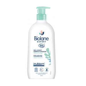 Biolane Gel Lavant Corps et Cheveux Bio 500 ml - Pharmacie Agnès Praden à Alès
