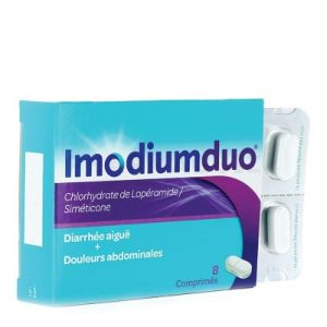 Johnson & Johnson Immodiumduo 8 Comprimés - Pharmacie Agnès Praden à Alès