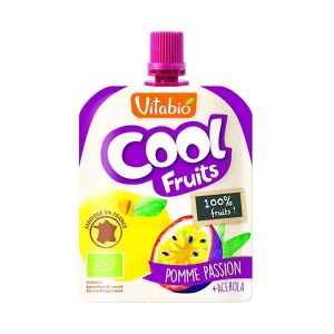 Vitabio Gourde Pomme Passion 90gr - Pharmacie Agnès Praden à Alès