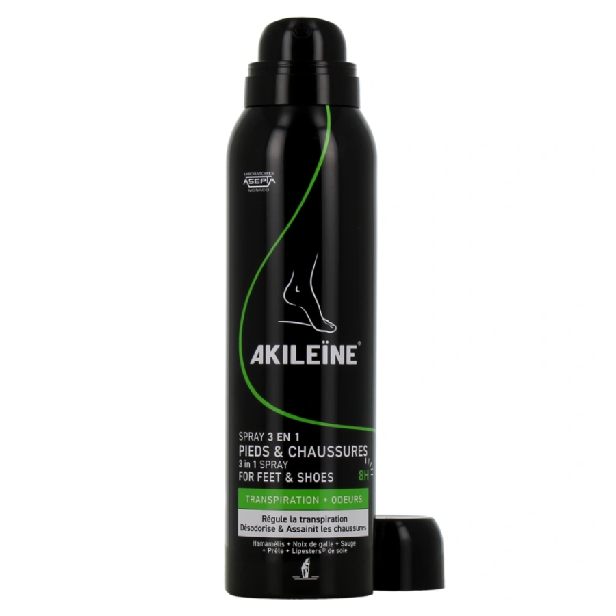 Akileine Spray 3 en 1 - Pied & Chaussure 200 ml