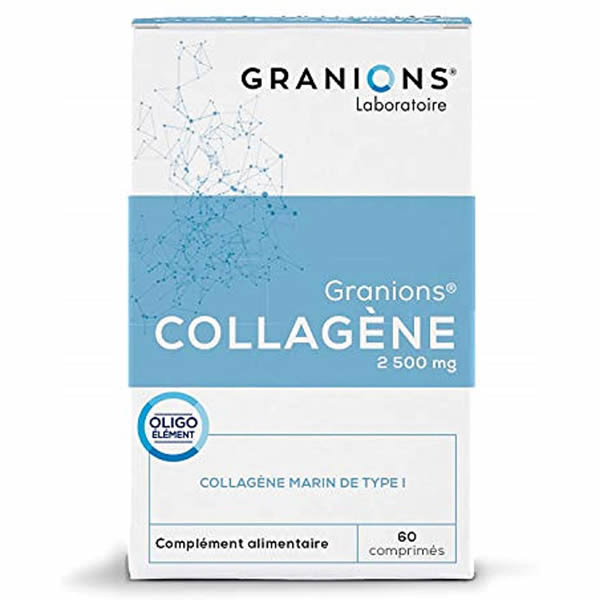 Laboratoire des Granions collagène 60 comprimés 54g - Pharmacie Agnès Praden à Alès