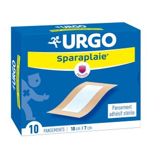 Urgo Sparaplaie 10cmx7cm x10 - Pharmacie Agnès Praden à Alès