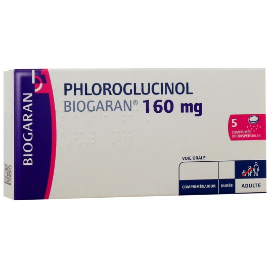 Biogaran Phloroglucinol 160 mg Comprimés Orodispersibles  - Pharmacie Agnès Praden à Alès