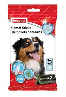 Beaphar Bâtonnet Dentaire Pour Chien x 7 - Pharmacie Agnès Praden à Alès