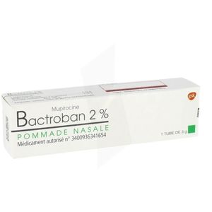 Gsk Bactroban 2% Pommade Nasale Tube 3 g  - Pharmacie Agnès Praden à Alès