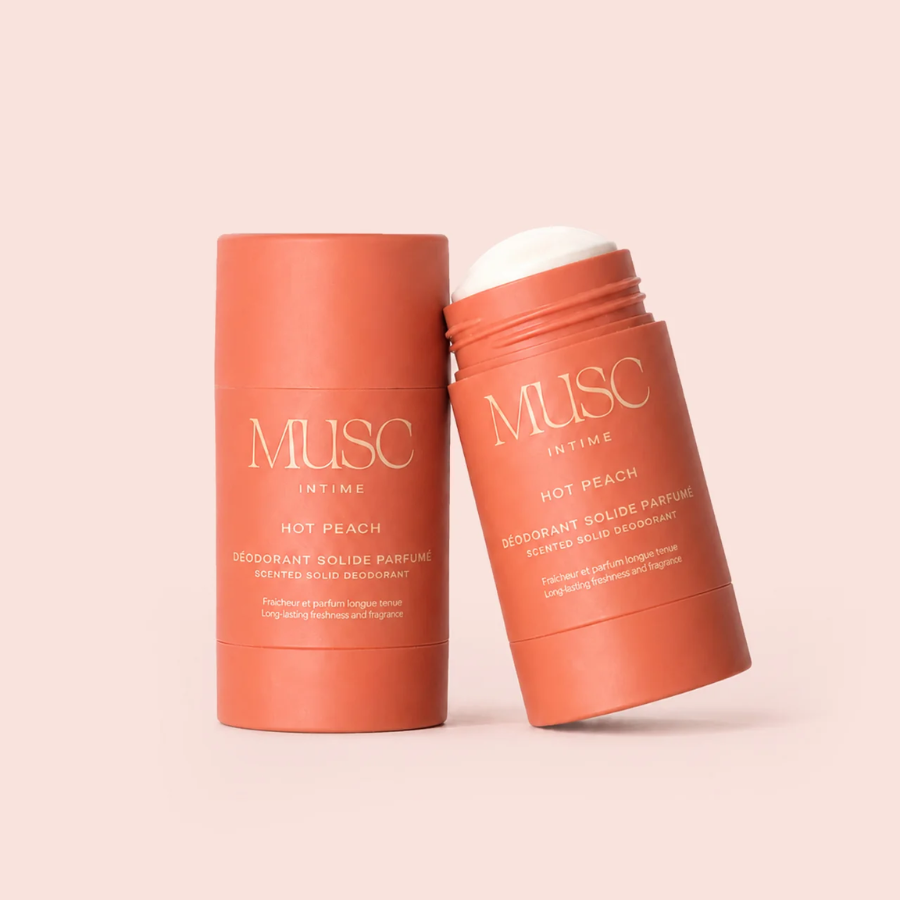 Musc Intime Déodorant Hot Peach 50 g - Pharmacie Agnès Praden à Alès