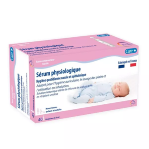 Care+ Sérum physiologique 40 Unidoses - Pharmacie Agnès Praden à Alès