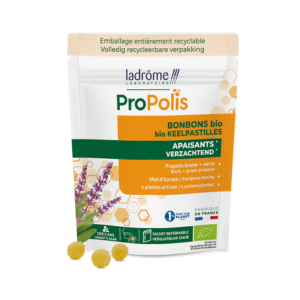 Ladrôme Bonbons à la Propolis Bio 50g  - Pharmacie Agnès Praden à Alès