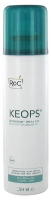 RoC Keops Déodorant Spray Sec 150 ml - Pharmacie Agnès Praden à Alès