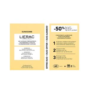 Lierac Sunissime Les Capsules Préparatrices Lot de 2 x 30 Capsules - Pharmacie Agnès Praden à Alès