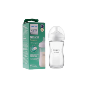 Avent Natural Response Biberon Verre 240 ml 1 Mois et + - Pharmacie Agnès Praden à Alès