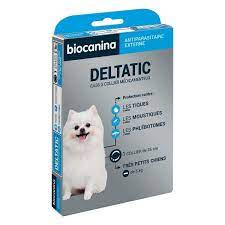 Biocanina Deltatic Collier Petit Chien de moins de 5kg - Pharmacie Agnès Praden à Alès