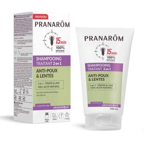 Pranarôm Aromapoux Shampooing Traitant 2en1 150ml - Pharmacie Agnès Praden à Alès
