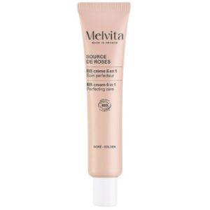 Melvita Source de Roses BB Crème 6en1 Doré Bio 40ml - Pharmacie Agnès Praden à Alès