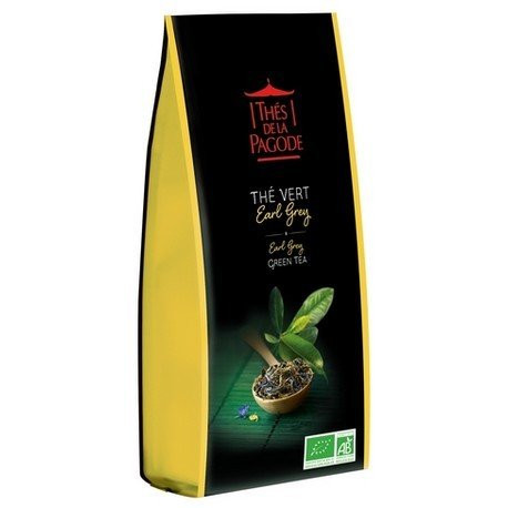 Thés de la pagode Thé vert earl grey 100g - Pharmacie Agnès Praden à Alès
