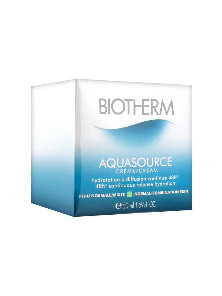 Biotherm Aquasource Crème Hydratation à Diffusion Continue 48H 50 ml - Pharmacie Agnès Praden à Alès