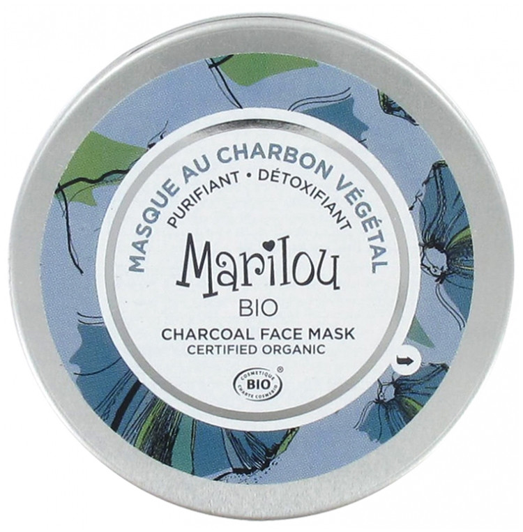 Marilou Bio Masque au Charbon Végétal 75 ml - Pharmacie Agnès Praden à Alès