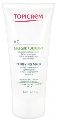 Topicrem AC Masque Purifiant 50 ml - Pharmacie Agnès Praden à Alès
