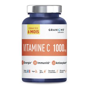 Laboratoire des Granions  Vitamine C 1000mg 180 Comprimés - Pharmacie Agnès Praden à Alès
