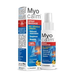 Les 3 Chênes Myocalm Spray Contractions Musculaires 100ml - Pharmacie Agnès Praden à Alès