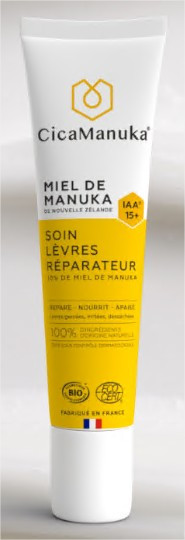 Cicamanuka Soin lèvres réparateur IAA15+ 15ml - Pharmacie Agnès Praden à Alès