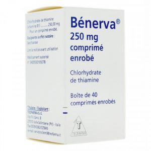 Teofarma Bénerva 250 mg - 40 Comprimés Enrobés - Pharmacie Agnès Praden à Alès