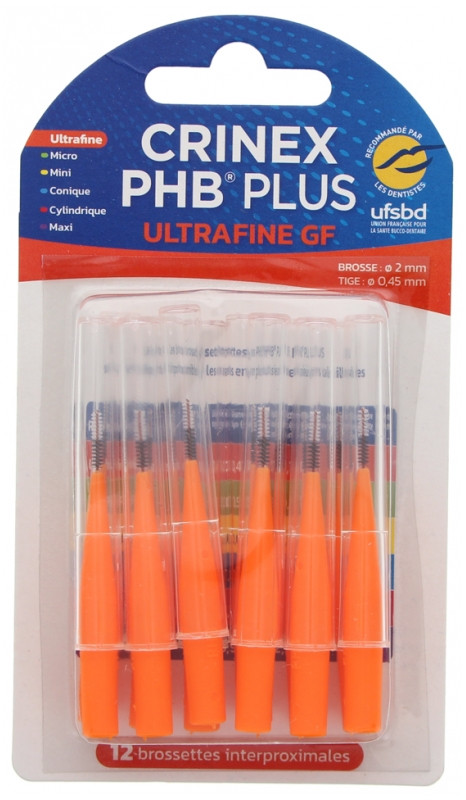 Crinex Phb Brossettes Ultrafine 0.7 12 - Pharmacie Agnès Praden à Alès