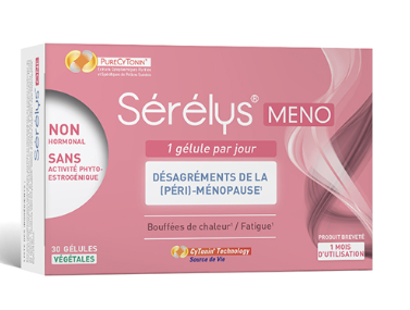 Sérélys Meno 30 gélules - Pharmacie Agnès Praden à Alès