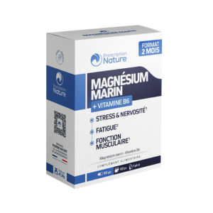 Prescription Nature Magnésium Marin 60 gélules - Pharmacie Agnès Praden à Alès