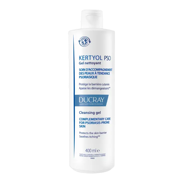 Ducray Kertyol Pso Gel Nettoyant 400ml - Pharmacie Agnès Praden à Alès