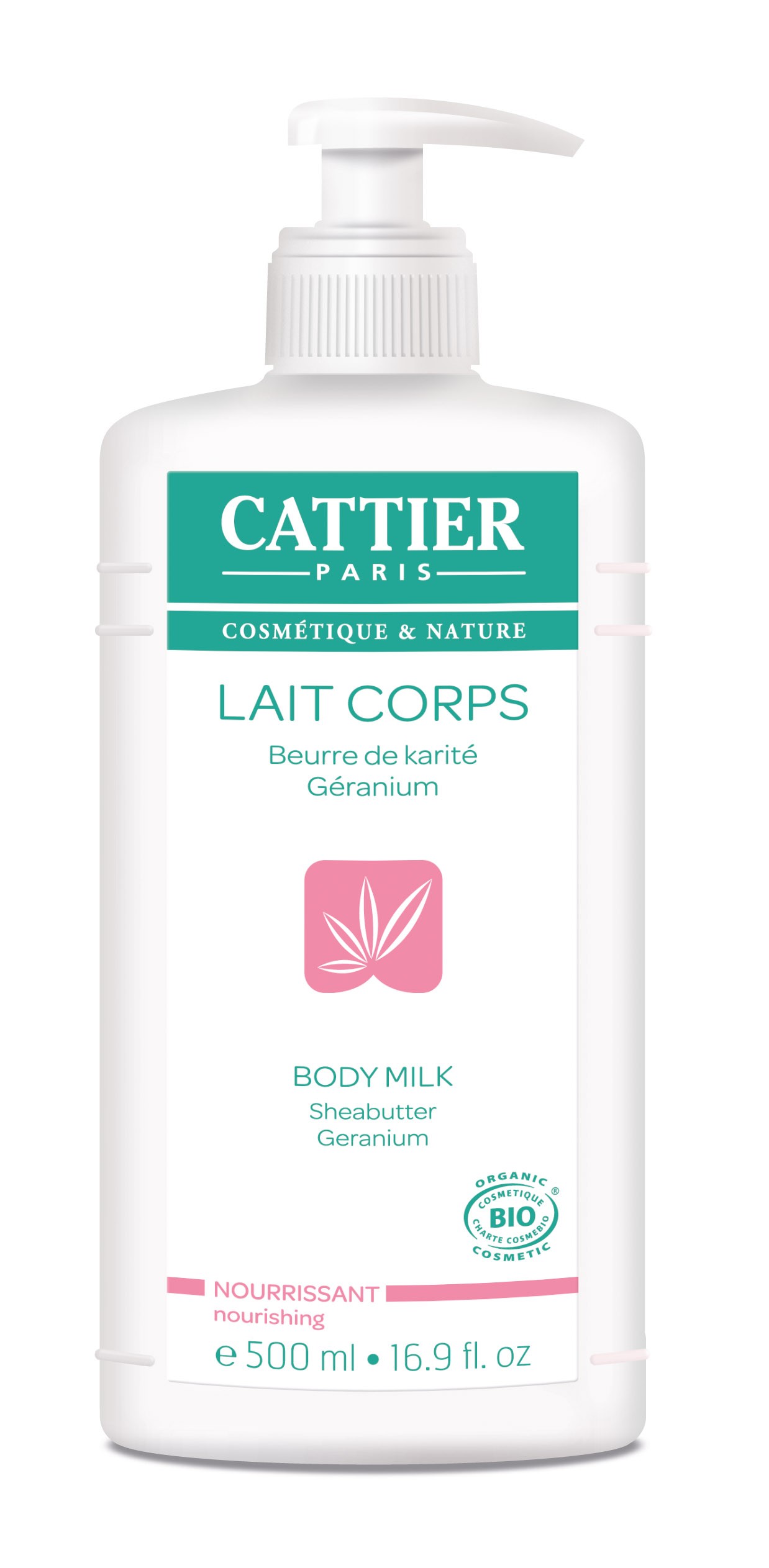 Cattier Lait Corps Nourrissant 500 ml - Pharmacie Agnès Praden à Alès