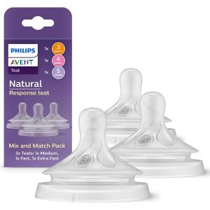 Philips Avent Natural Response Tétines Mix & Match x3 - Pharmacie Agnès Praden à Alès
