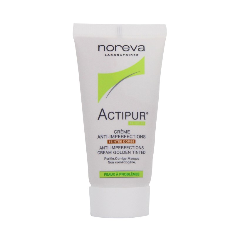 Noreva actipur crème anti-imperfections teintée dorée 30ml - Pharmacie Agnès Praden à Alès
