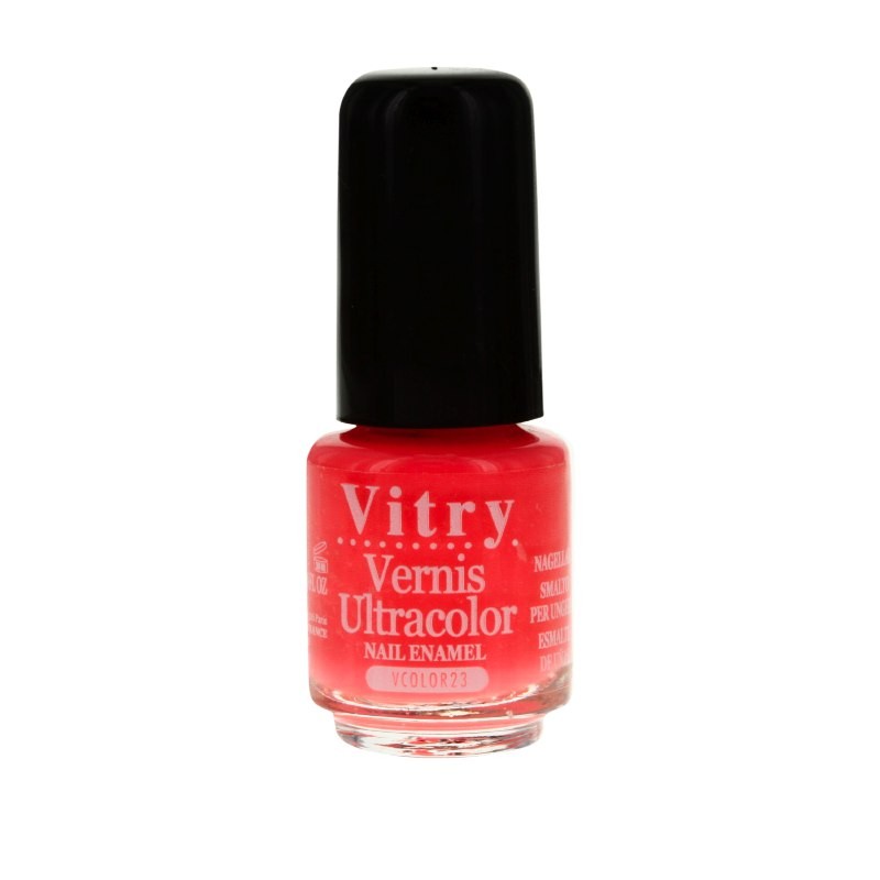 Vitry Vernis à Ongles Mini Corail 4 ml - Pharmacie Agnès Praden à Alès