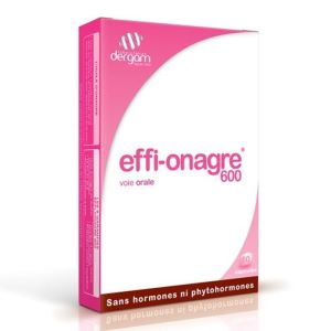 Dergam Effi-Onagre 600 60 capsules - Pharmacie Agnès Praden à Alès