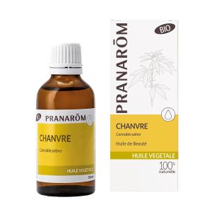 Pranarôm Les Huiles Végétales Huile Végétale De Chanvre Bio 50 ml - Pharmacie Agnès Praden à Alès